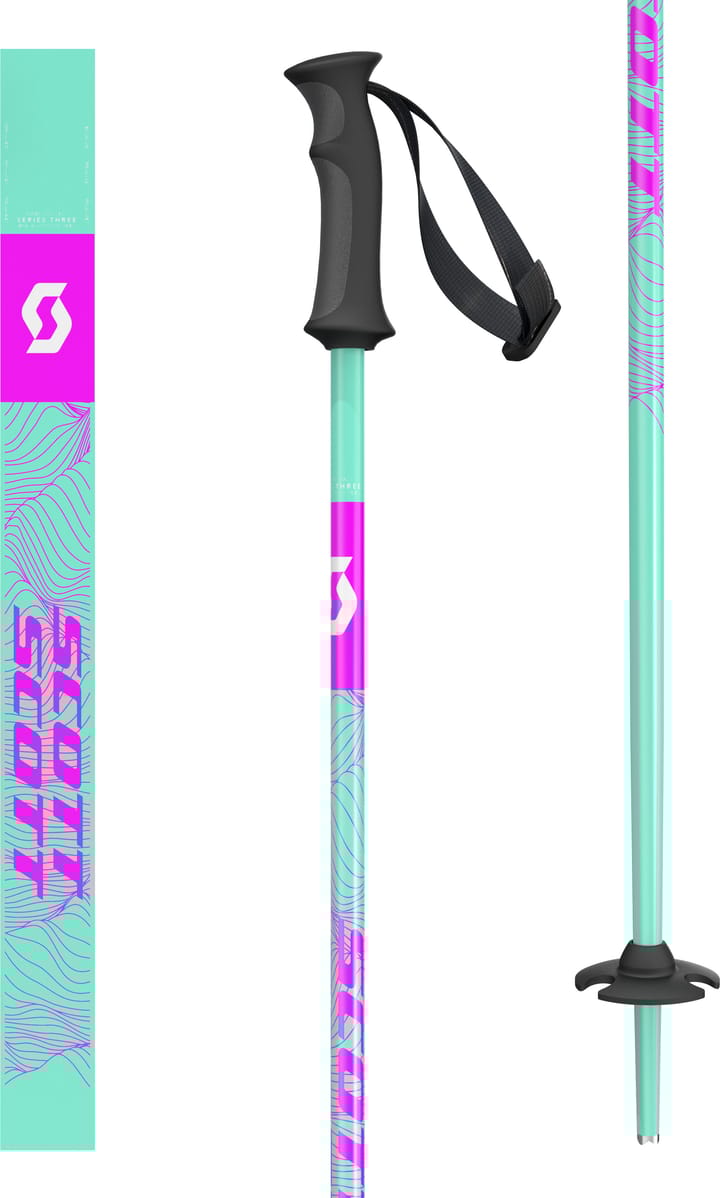 Scott Junior's Pole Element Mint Green/neon Pink Scott
