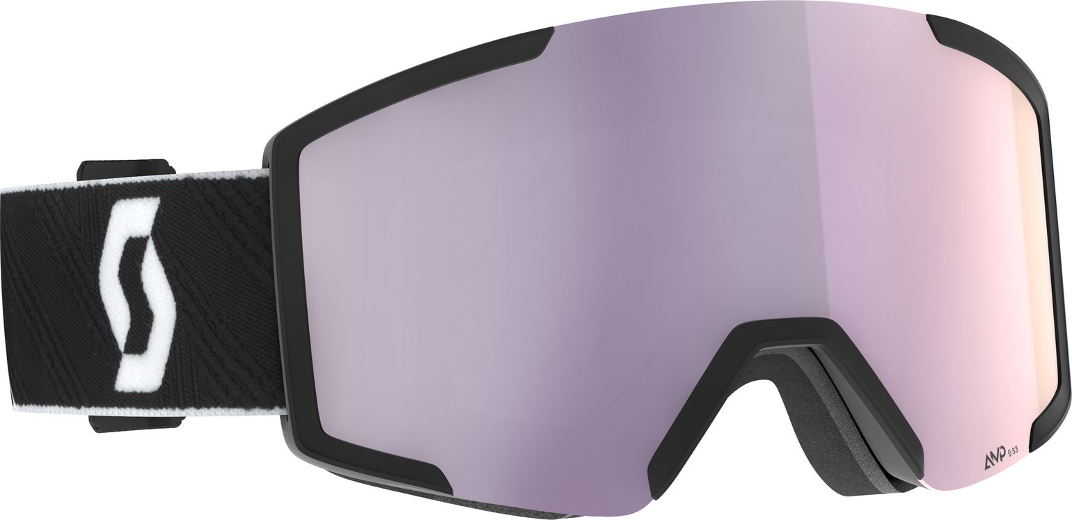 Scott Goggle Shield + Extra Lens Black/white