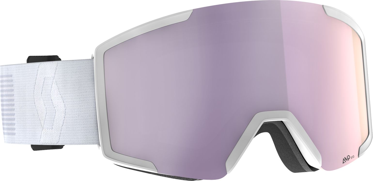 Scott Goggle Shield + Extra Lens Mineral White