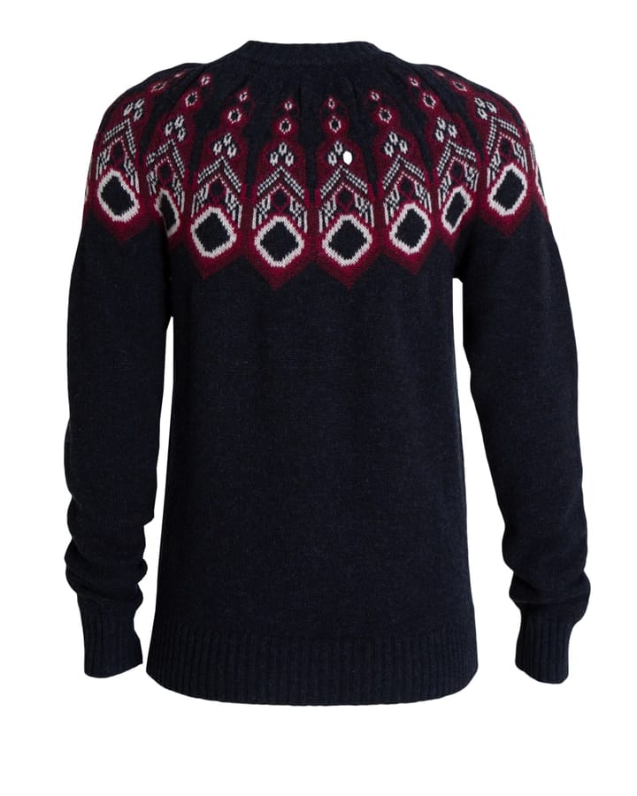 Tufte Wear W Robin Pattern Sweater Sky Captain Melange Tufte Wear