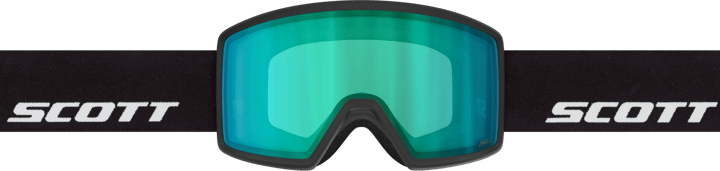 Scott Goggle Neo Black/AMP aurora green chrome S1 Scott