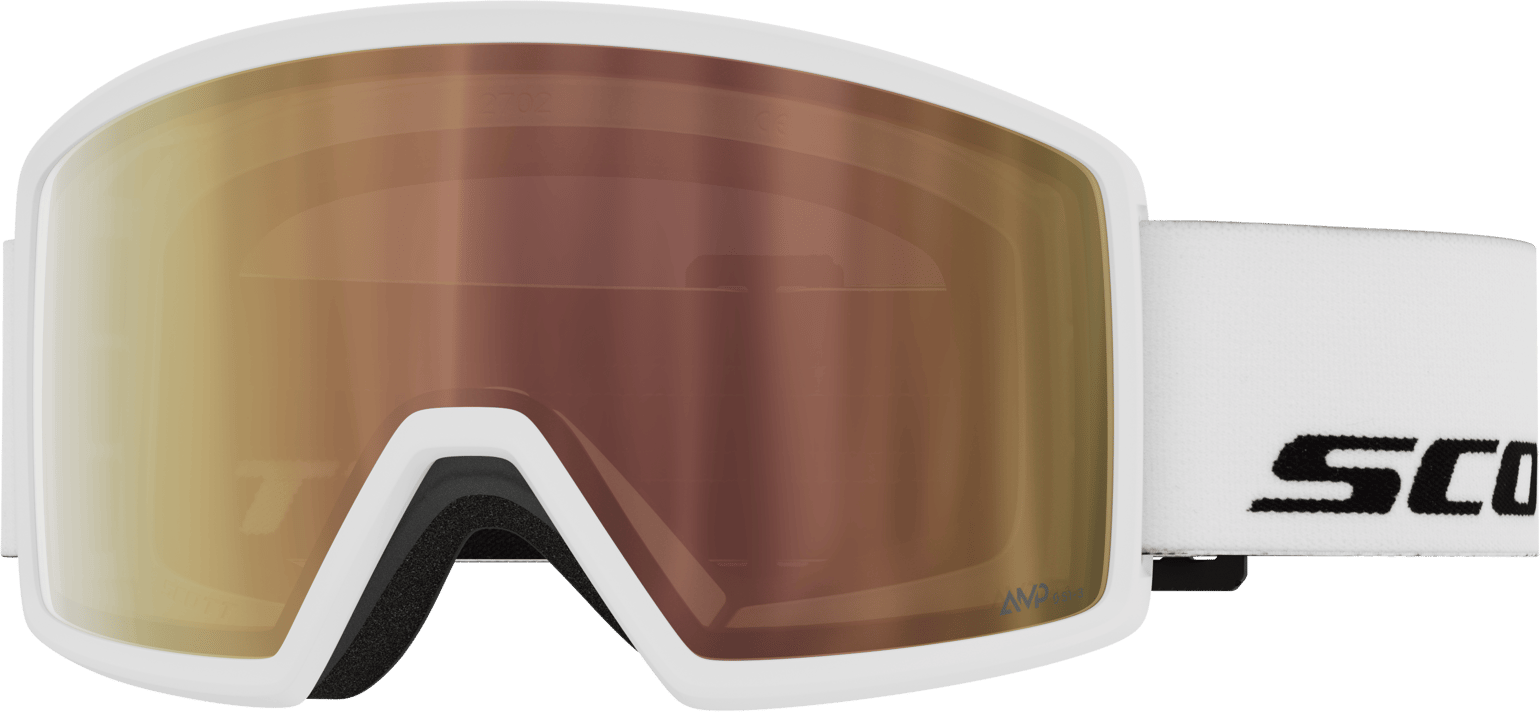 Scott Goggle Neo Ls White/AMP LS cinnamon chrome S1-3