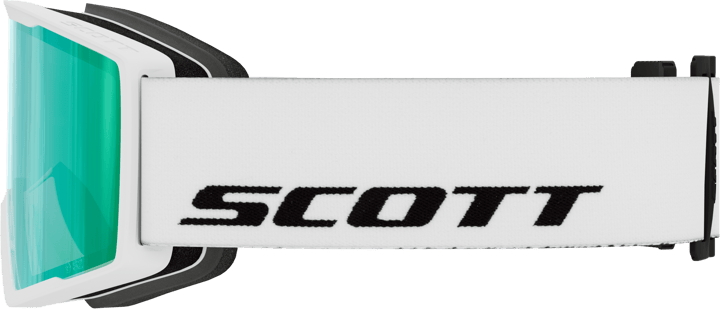 Scott Goggle Trace Pro White/green chrome S2 Scott