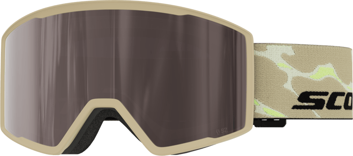 Scott Goggle Trace Pro Mojave Beige/silver chrome S2 Scott