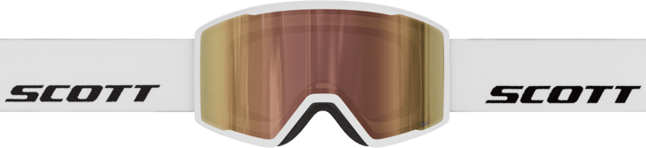 Scott Goggle Trace Pro Ls White/AMP LS cinnamon chrome S1-3 Scott