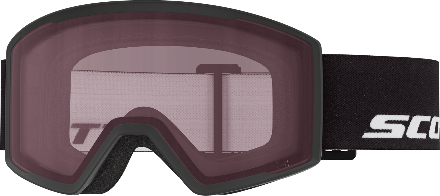 Scott Goggle Trace Black/light rose S1