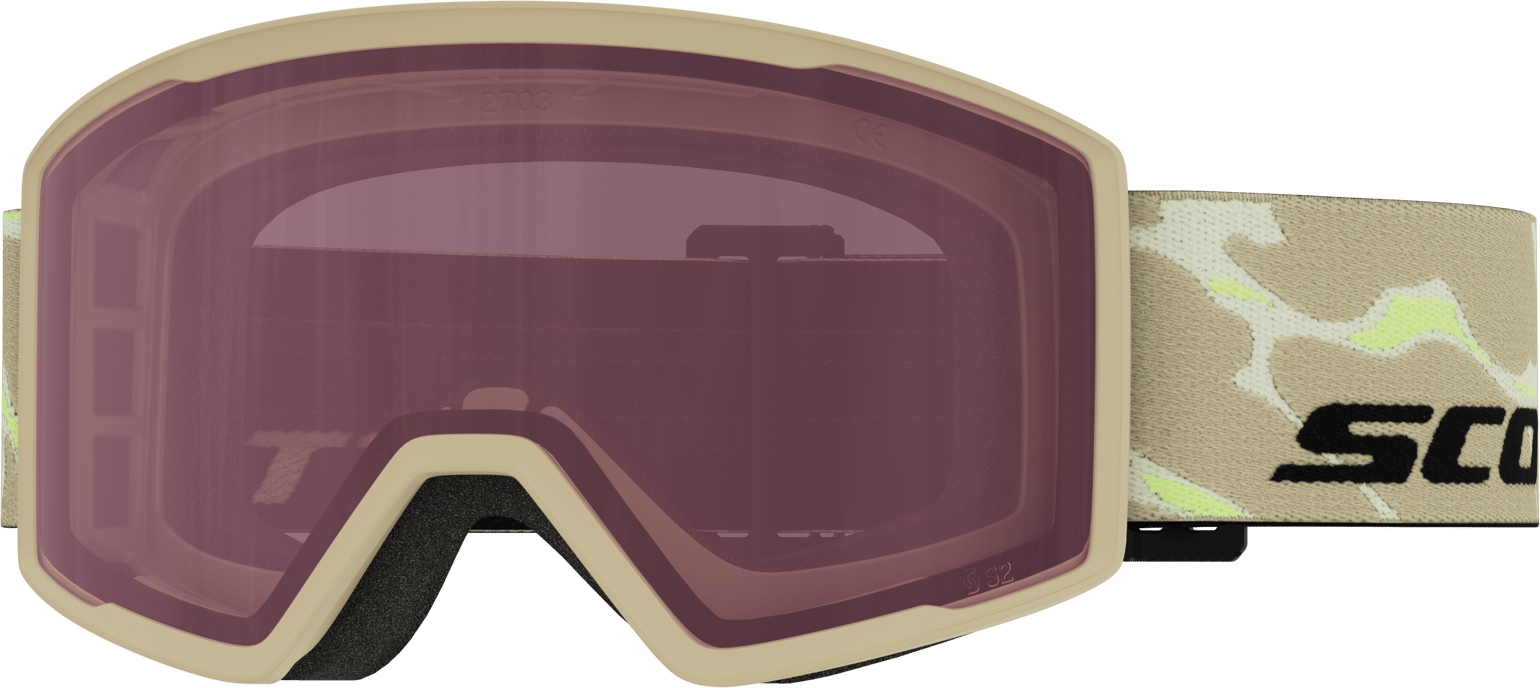 Scott Goggle Trace Mojave Beige/rose S2