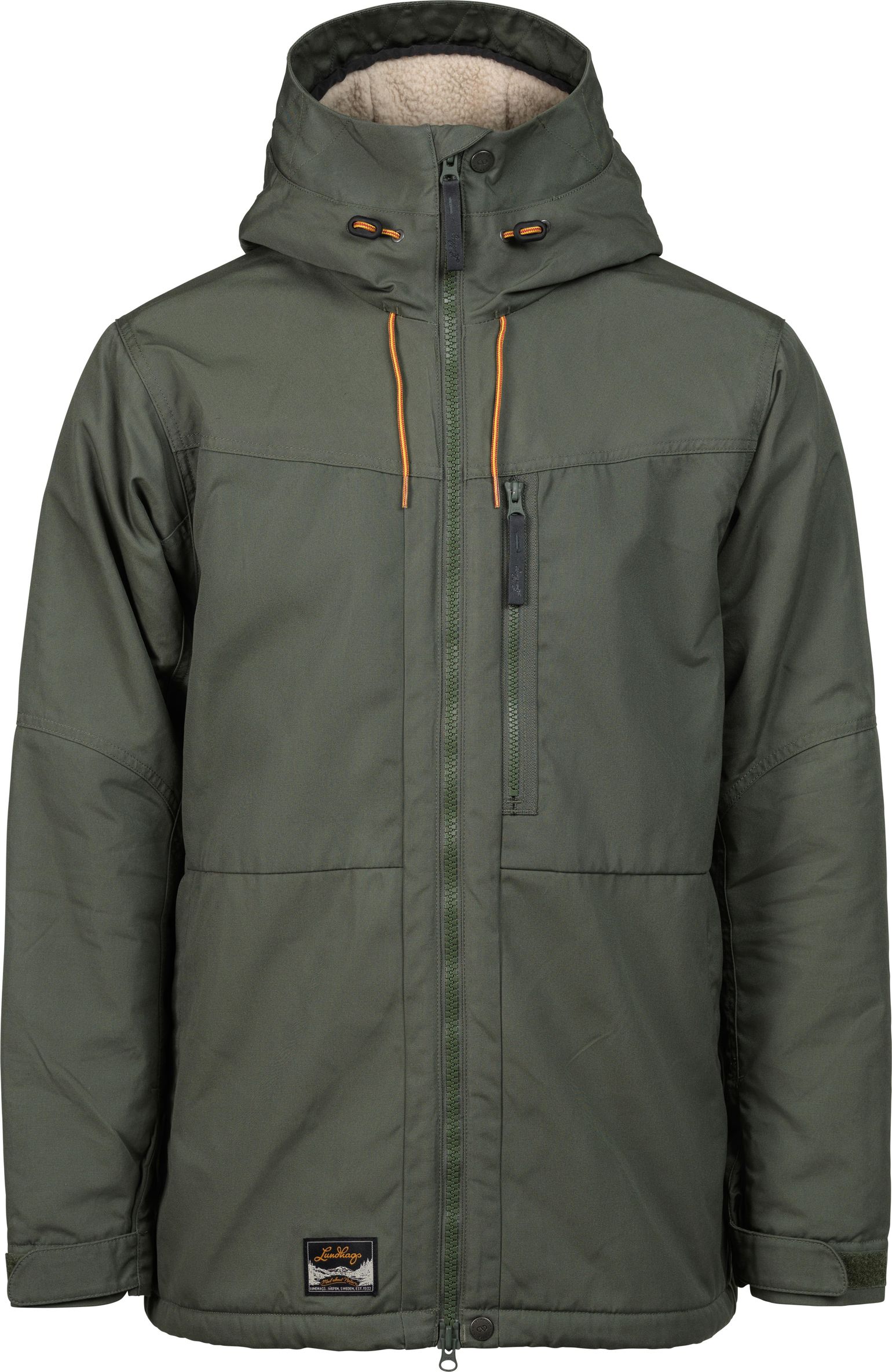 Lundhags Men's Järpen Pile Jacket Thyme Green