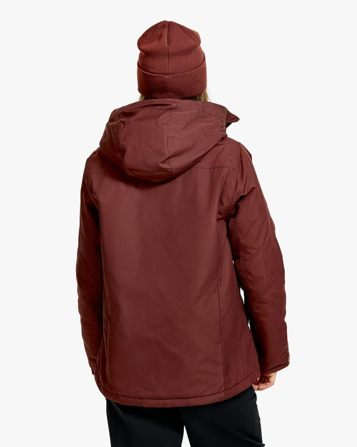 Lundhags Women's Järpen Pile Jacket  Burgundy Lundhags