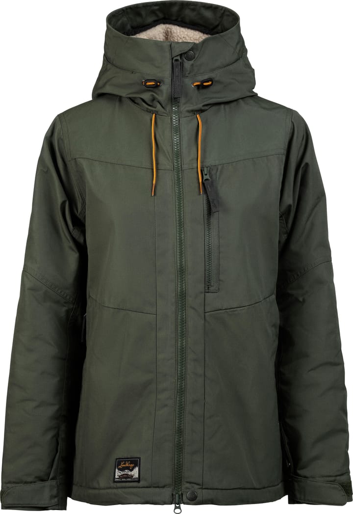 Lundhags Women's Järpen Pile Jacket  Thyme Green Lundhags