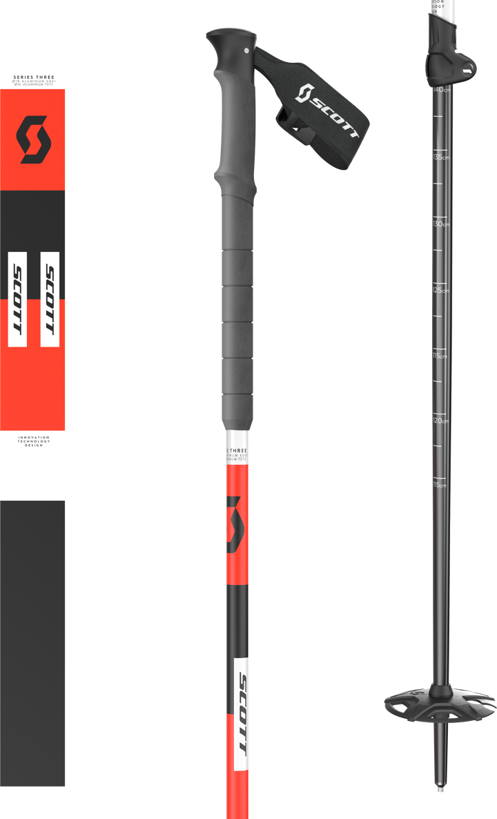 Scott Pole Aluguide Black/red Scott