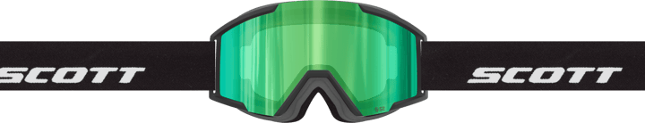 Scott Goggle Shield Pro Junior Black/green chrome S2 Scott