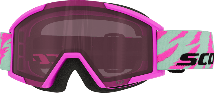 Scott Goggle Shield Junior Neon Pink/Mint Green/rose S2 Scott