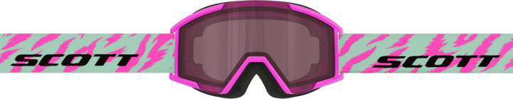 Scott Goggle Shield Junior Neon Pink/Mint Green/rose S2 Scott