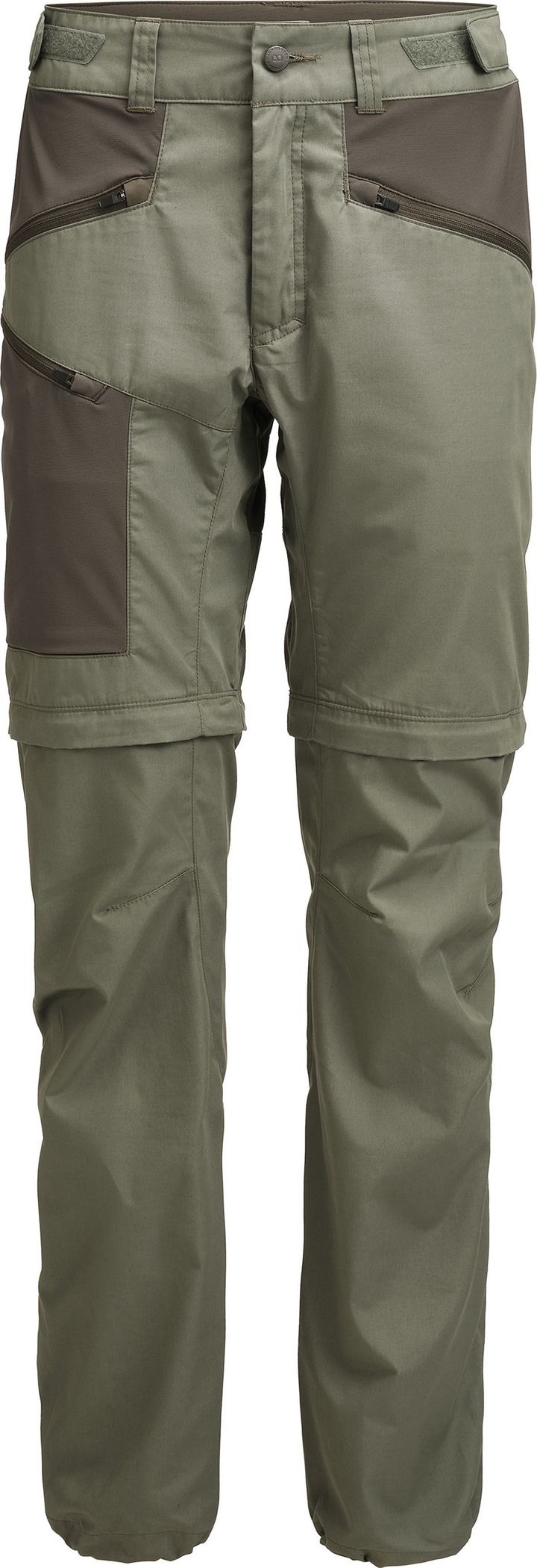 Lundhags Women's Tived Zip-Off Pant  Aloe Green/forest Green Lundhags