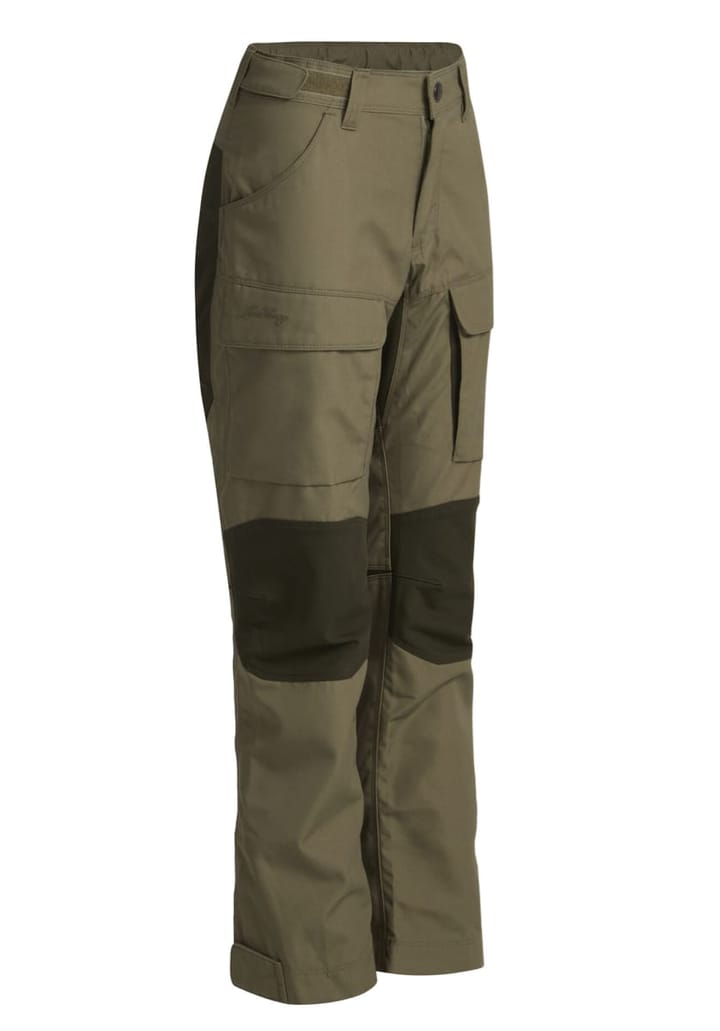 Lundhags Juniors' Fulu Rugged Stretch Hybrid Pant Clover/Forest Green Lundhags