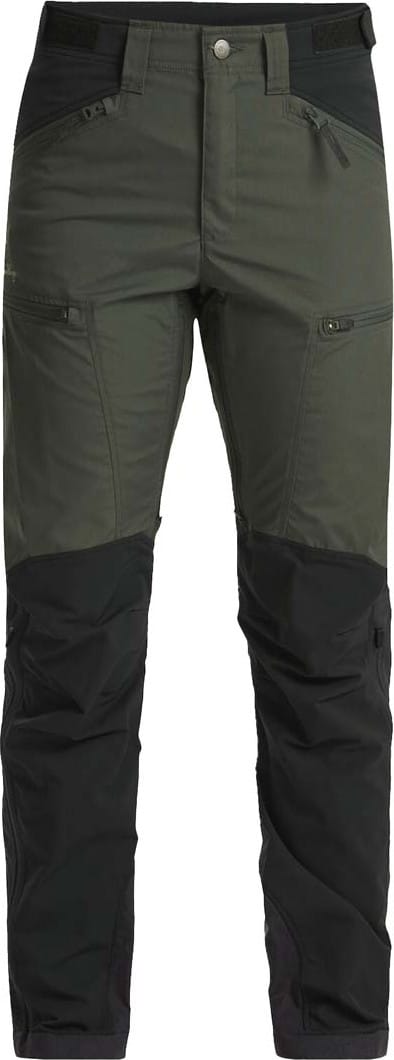 Lundhags Women's Makke High Waist Curved Pants Short Forest Green/black