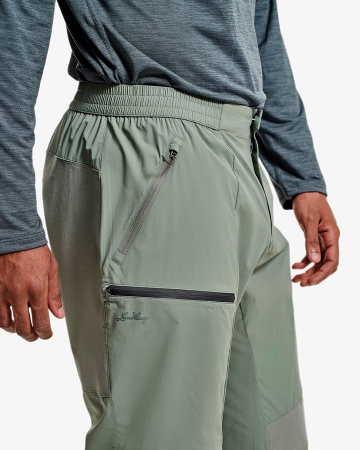 Lundhags Men's Tived Light Windbreaker Pant Aloe Green Lundhags