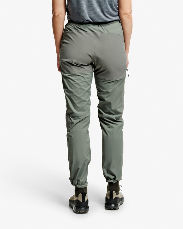 Lundhags Women's Tived Light Windbreaker Pant Aloe Green Lundhags