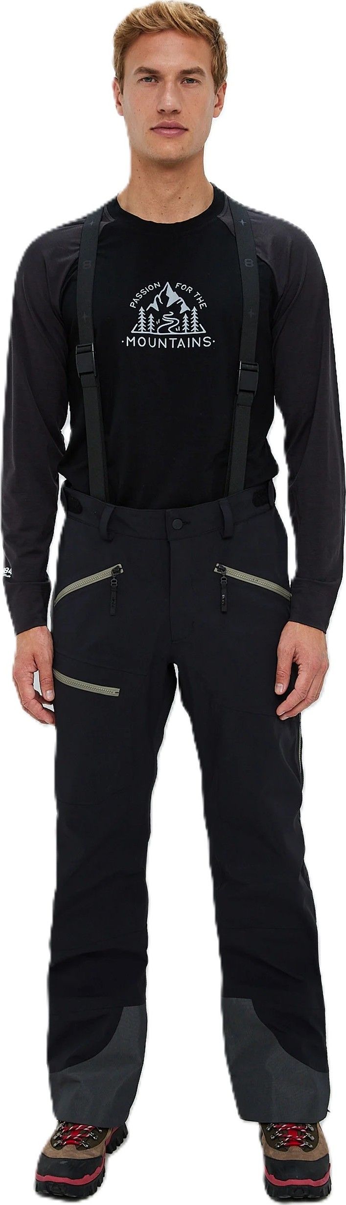 8848 Altitude Men's Rappsy 2.0 Shell Pan Pant  Black 8848 Altitude