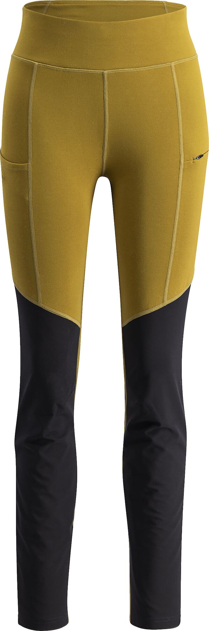 Lundhags Women's Fulu Wool Tights Olive/Black Lundhags