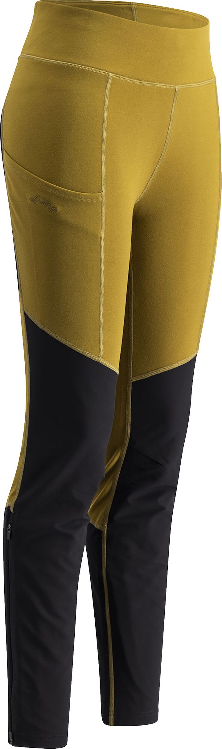 Lundhags Women's Fulu Wool Tights Olive/Black Lundhags