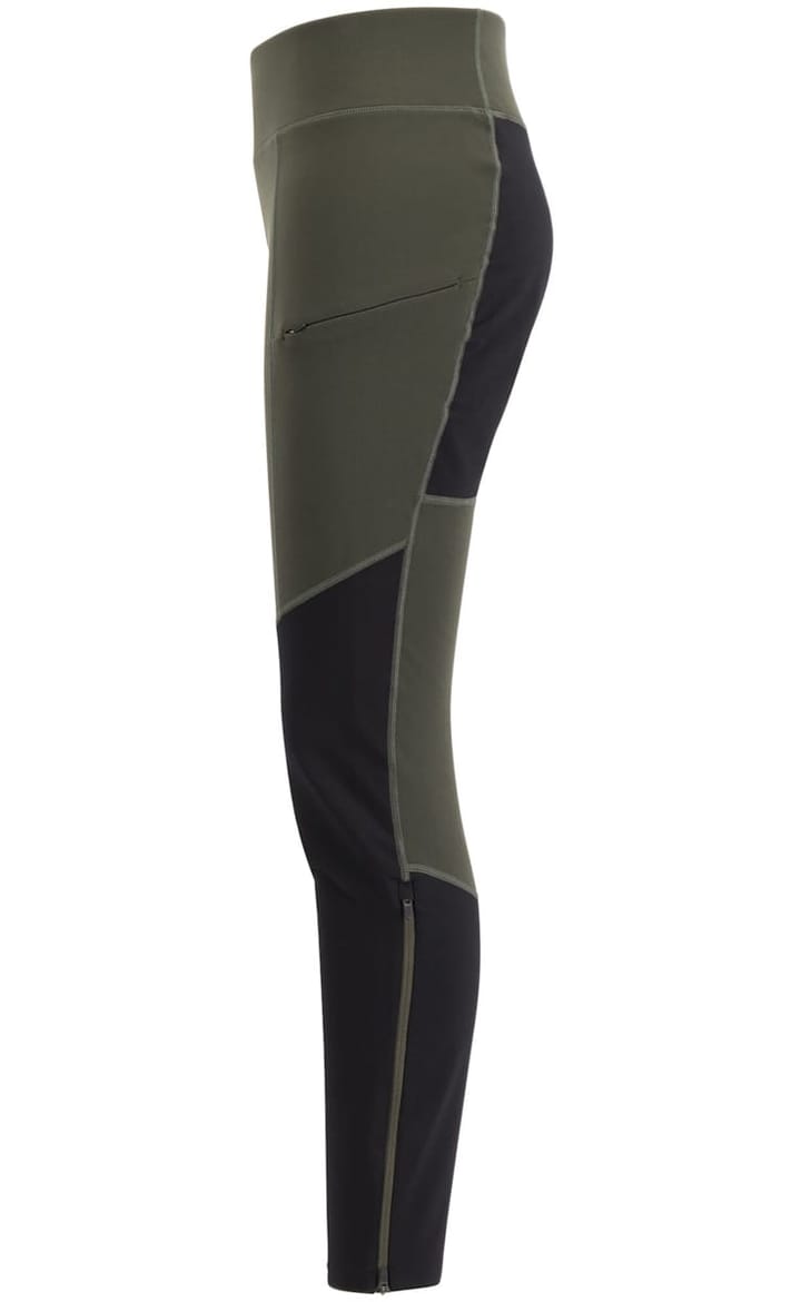 Lundhags Fulu Wool Tights W Dk Forest Green/Black Lundhags