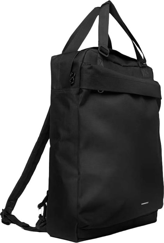 Sandqvist Go 2-Way Tote Bag Black Sandqvist Sandqvist Go 2-Way Tote Bag Black Sandqvist
