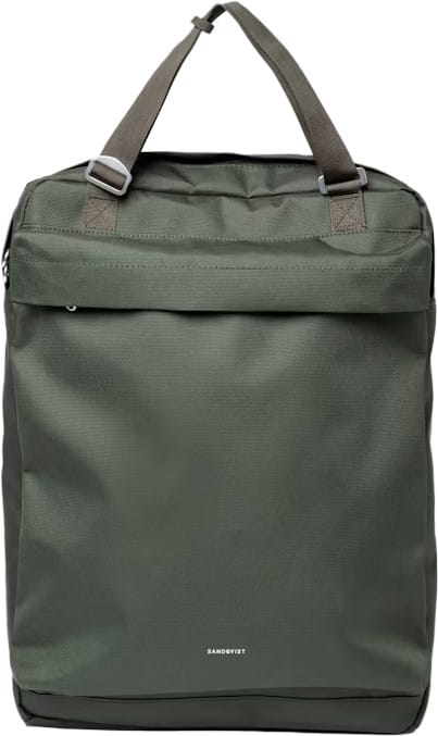 Sandqvist Go 2-Way Tote Bag Dawn Green Sandqvist