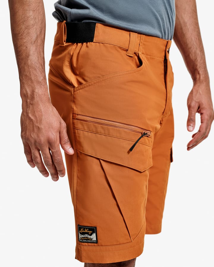 Lundhags Men's Fulu Cargo Stretch Hybrid Shorts Almond Lundhags