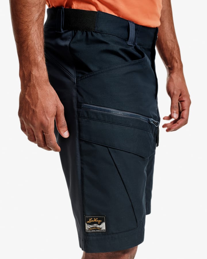 Lundhags Men's Fulu Cargo Stretch Hybrid Shorts Deep Blue Lundhags