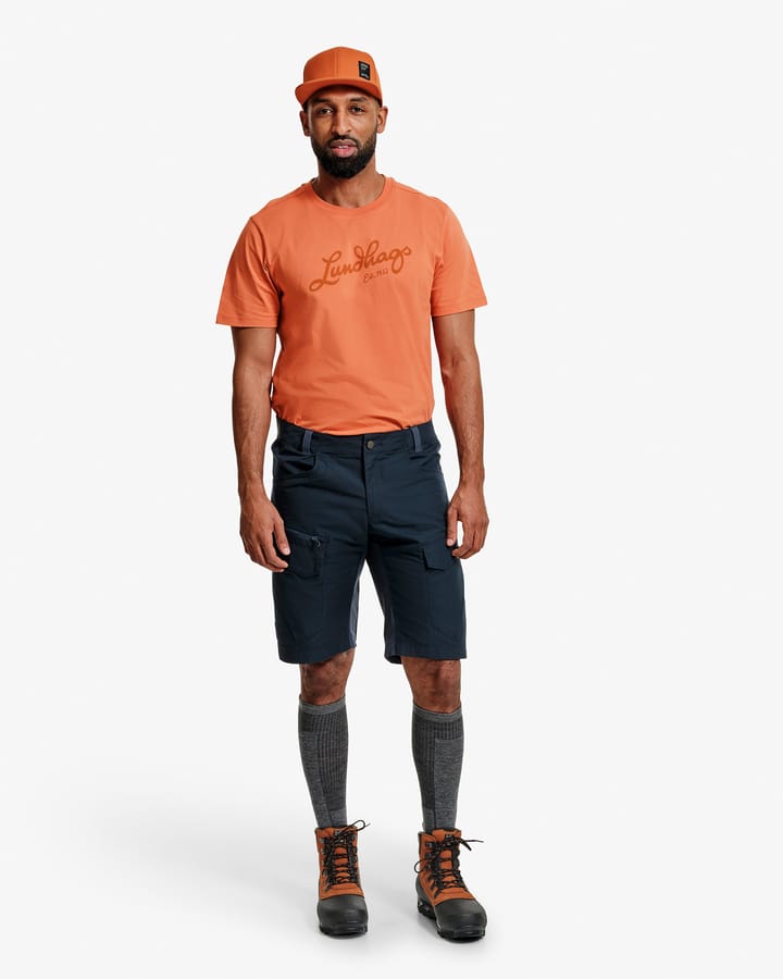 Lundhags Men's Fulu Cargo Stretch Hybrid Shorts Deep Blue Lundhags