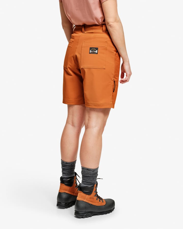 Lundhags Women's Fulu Cargo Stretch Hybrid Shorts Almond Lundhags