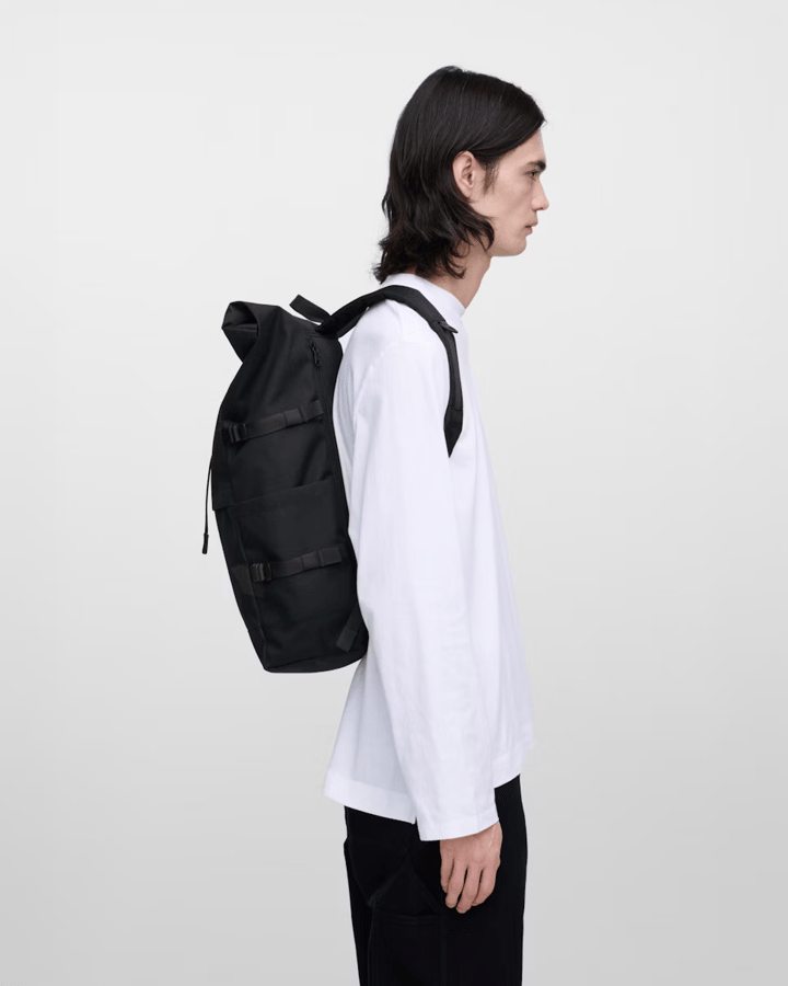 Sandqvist Icon Rolltop Backpack L Black Sandqvist Sandqvist Icon Rolltop Backpack L Black Sandqvist