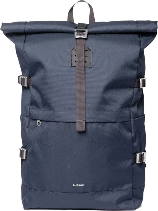 Sandqvist Icon Rolltop Backpack L Navy Sandqvist
