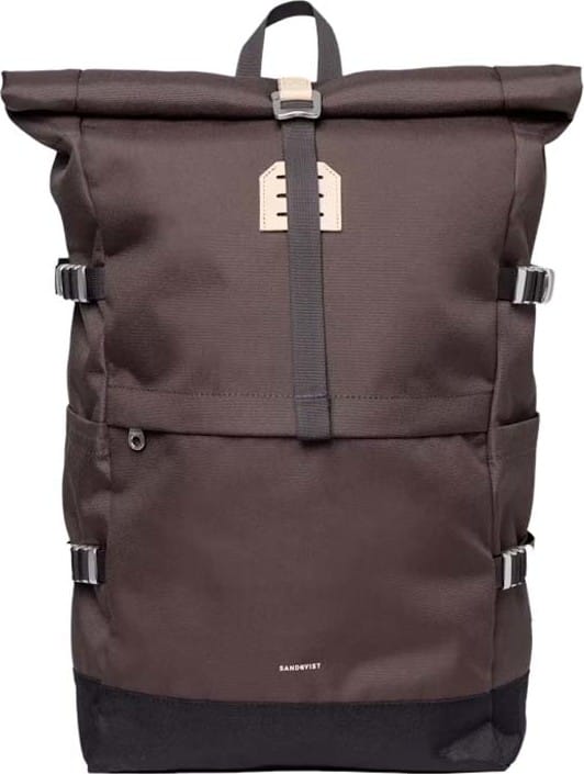 Sandqvist Icon Rolltop Backpack L Brown Sandqvist