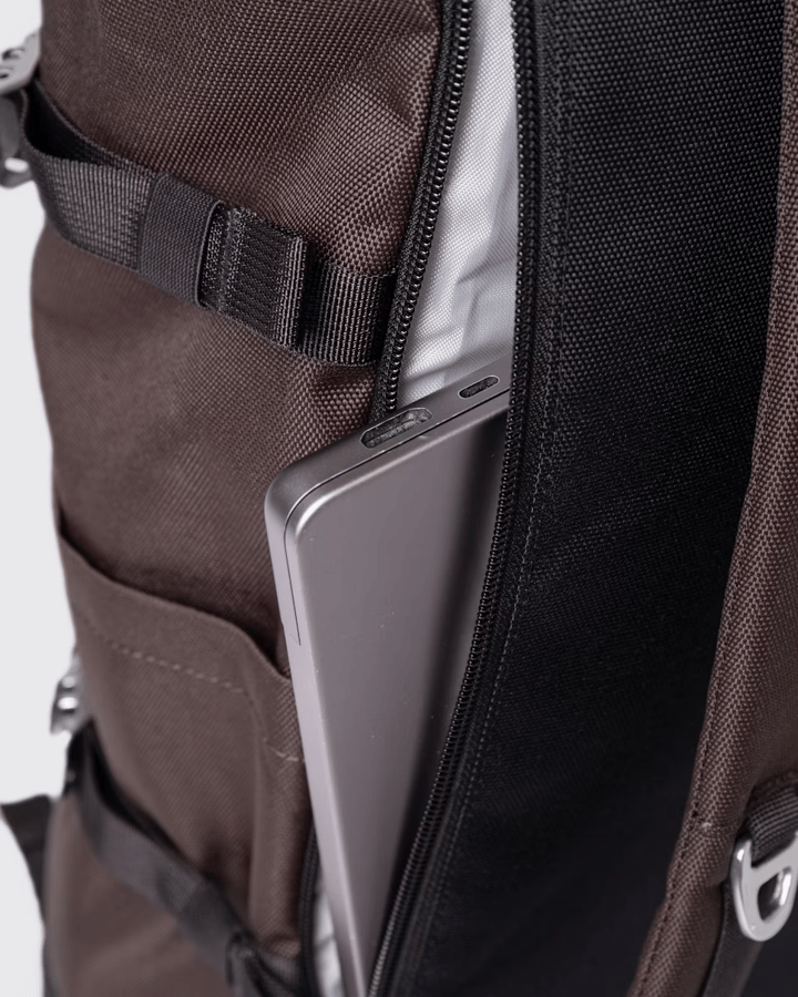 Sandqvist Icon Rolltop Backpack L Brown Sandqvist