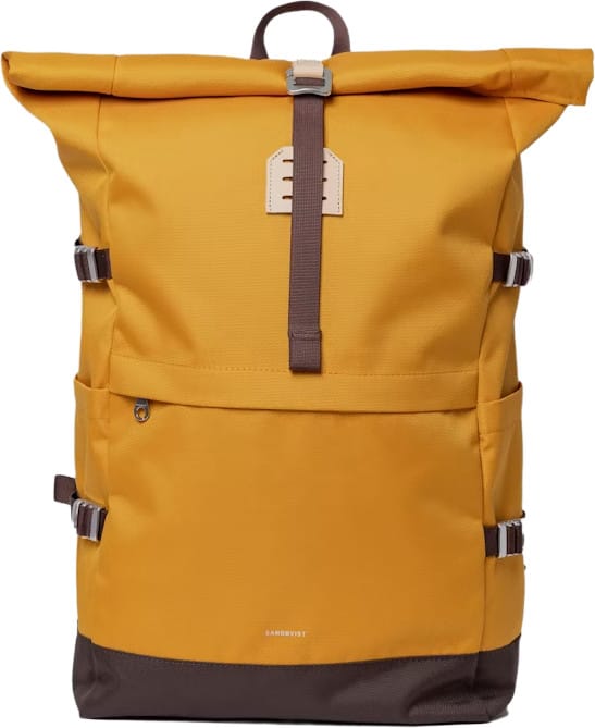 Sandqvist Icon Rolltop Backpack L Golden Sandqvist