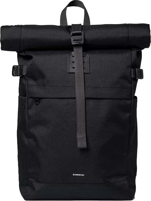 Sandqvist Icon Rolltop Backpack M Black Sandqvist Sandqvist Icon Rolltop Backpack M Black Sandqvist