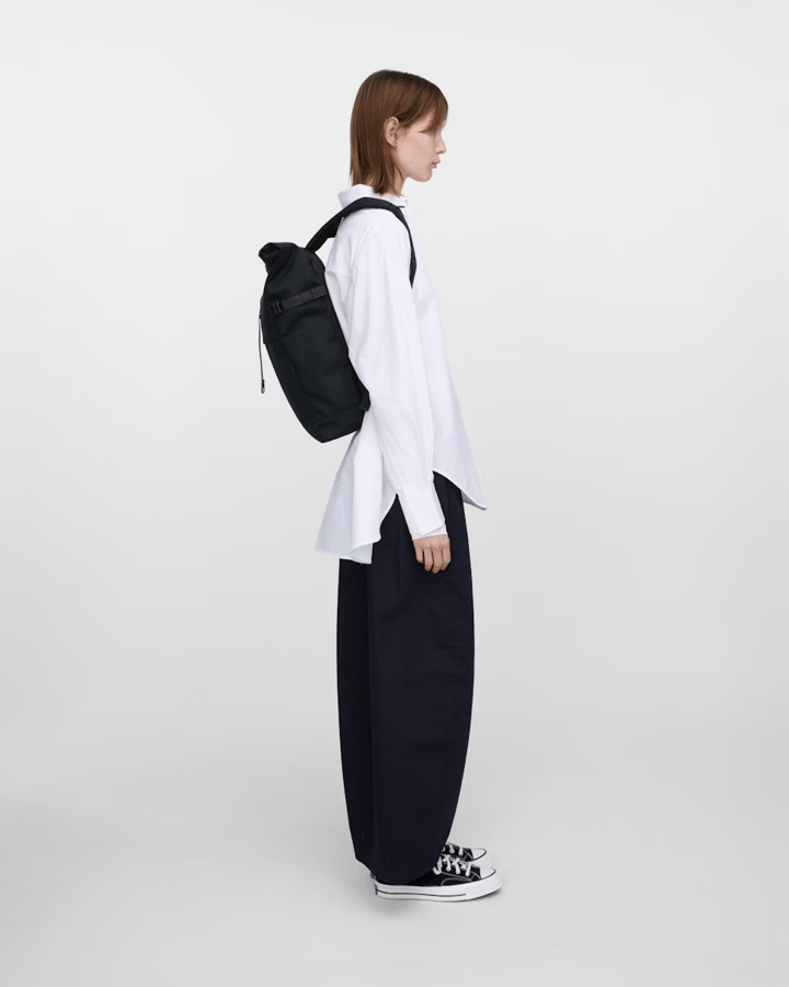 Sandqvist Icon Rolltop Backpack M Black Sandqvist Sandqvist Icon Rolltop Backpack M Black Sandqvist