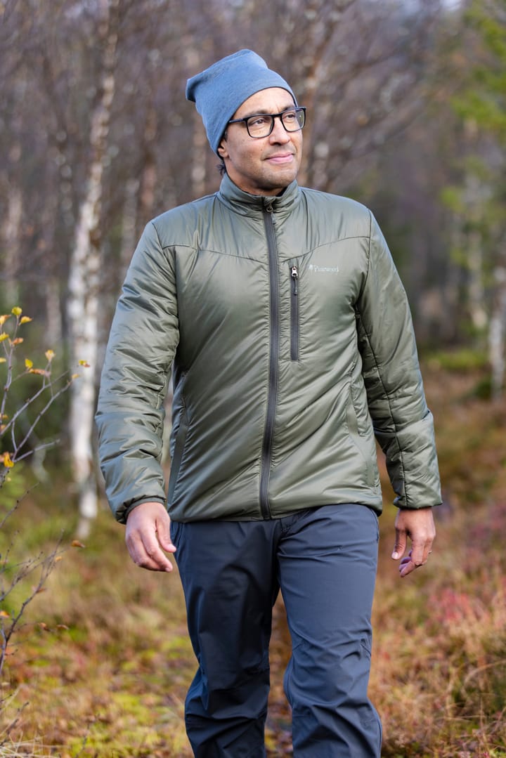 Pinewood Men's Wool Insulated Midlayer Jacket Moss Green Pinewood