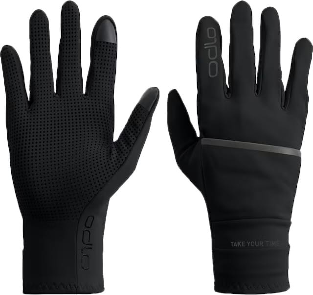 Odlo Odlo Multisport Windproof Light Gloves Full Finger Black Odlo Odlo Odlo Multisport Windproof Light Gloves Full Finger Black Odlo