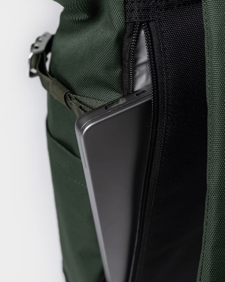 Sandqvist Icon Rolltop Backpack M Dawn Green Sandqvist