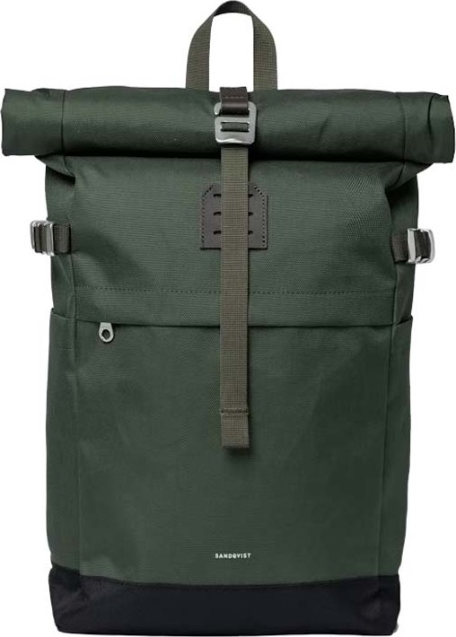 Sandqvist Icon Rolltop Backpack M Dawn Green Vardagsryggsäckar M