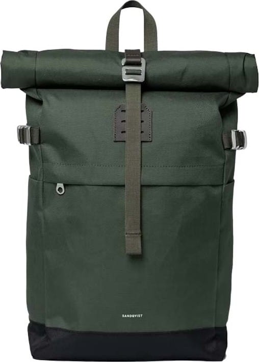 Sandqvist Icon Rolltop Backpack M Dawn Green Sandqvist