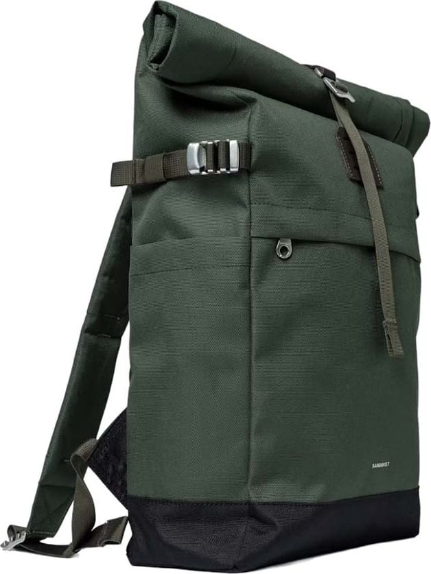 Sandqvist Icon Rolltop Backpack M Dawn Green Sandqvist