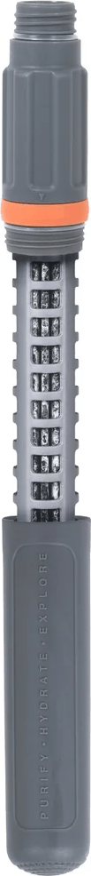 Lifesystems Water Filter Purifier Bottle 1 L Black/orange Lifesystems