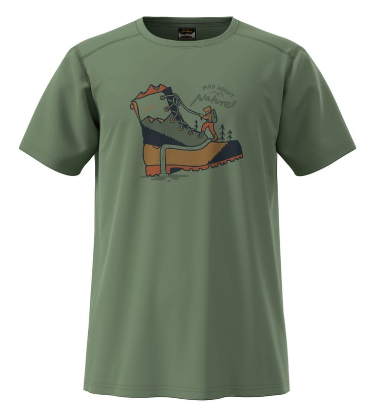 Lundhags Fulu Merino Climbing T-Shirt M Clover Lundhags