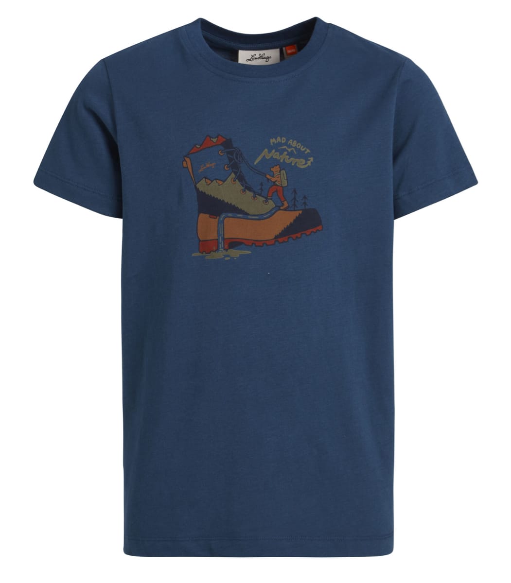 Lundhags Fulu Climbing T-Shirt Jr Light Navy