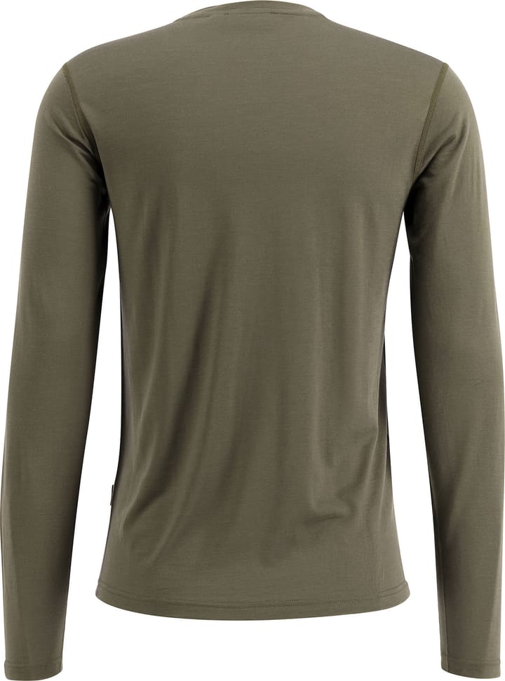 Lundhags Men's Fulu Merino Longsleeve T-Shirt Forest Green Lundhags
